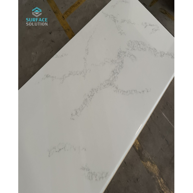 High Quality Wholesaler Table Top Slab Calacatta White Gold Artificial Stone Marble For Kitchen Counter Top 