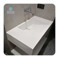 corian vanity tops with integral sink
