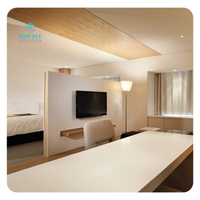 Wholesale Manufacture 12mm Price Engineered Stone Artificial Stone 100% Pure Acrylic Solid Surface Sheet for Countertops