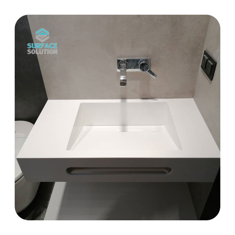 corian bathroom sinks and countertops
