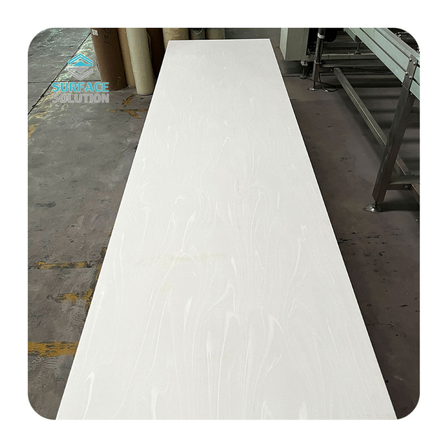 Factory 12mm Acrylic Solid Surface Slabs Multi-Color & Seamless for Countertops and Backsplashes