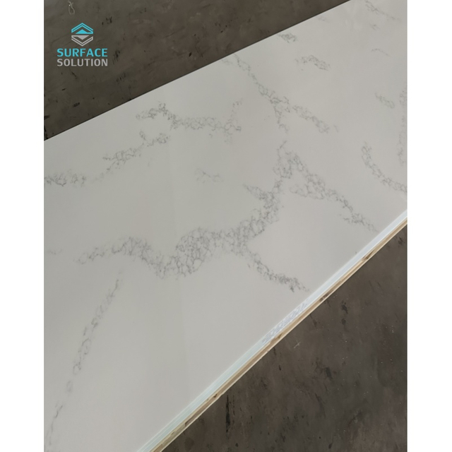 High Quality Wholesaler Table Top Slab Calacatta White Gold Artificial Stone Marble For Kitchen Counter Top 
