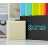 Pure acrylic solid surface 12mm thickness pure white colorsartificial Solid Surface stone Sheet 
