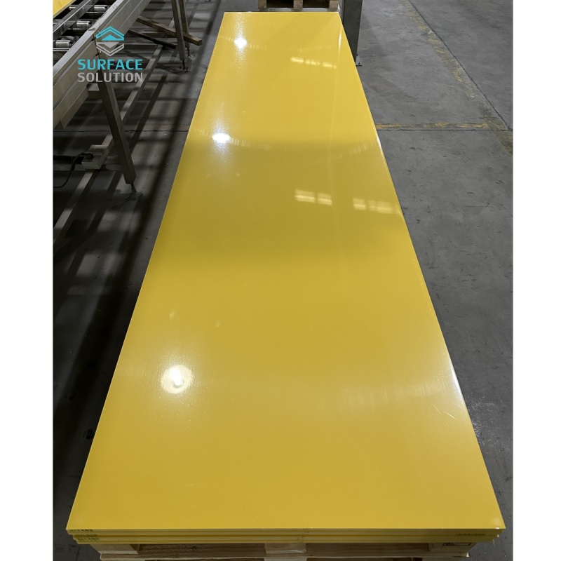 Kitchen Countertop Solid Surface Top Artificial Stone with Factory Price Sale White Modern Style 