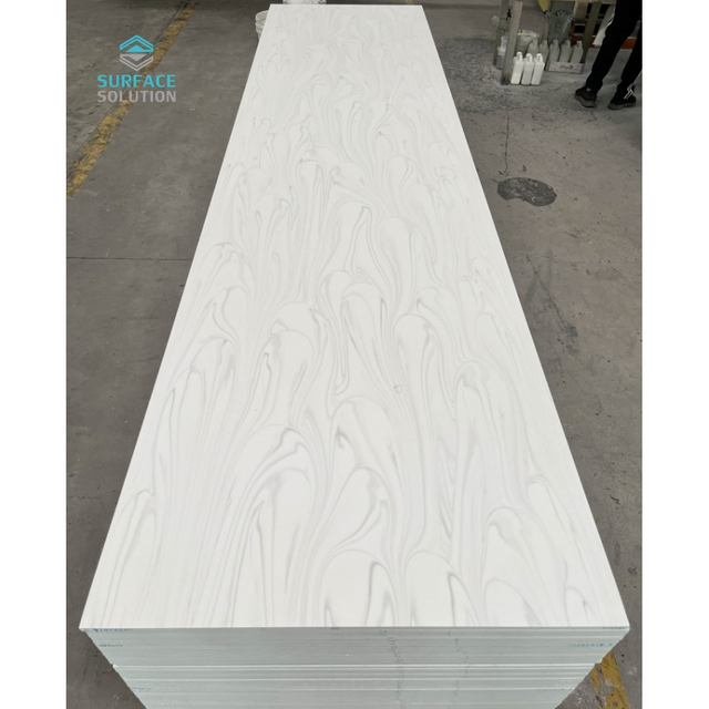 Manufacturers Wholesale Hot Sale Quality Big Slab 12mm Thick Modify Acrylic Solid Surface Artificial Marble Sheet 