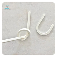 Custom Cut Furniture Decoration Artificial Stone Board Plates Acrylic Resin Matrieal Solid Surface Sheet Slabs 