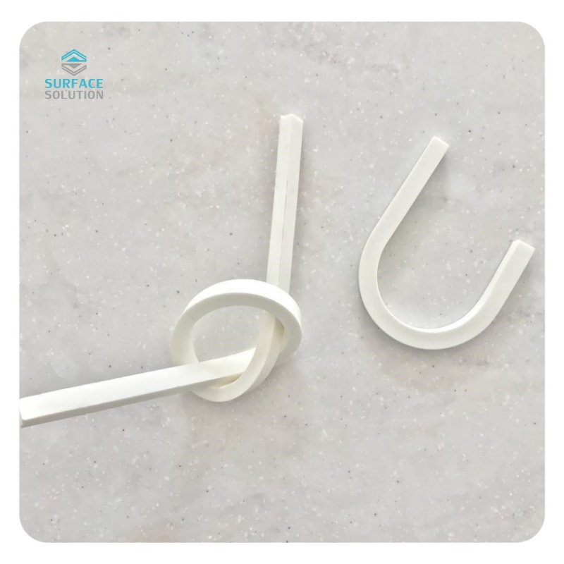 Custom Cut Furniture Decoration Artificial Stone Board Plates Acrylic Resin Matrieal Solid Surface Sheet Slabs 