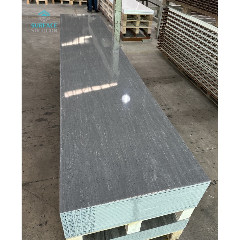 6mm 12mm Solid Surface Artificial Stone Kitchen Counter Tops Vanity Artificial Marble Countertop 