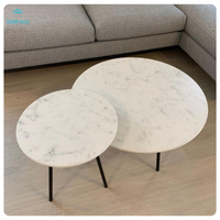 Artificial Stone Professional Calacatta White Marble Stone Artificial Stone Slab Countertop 