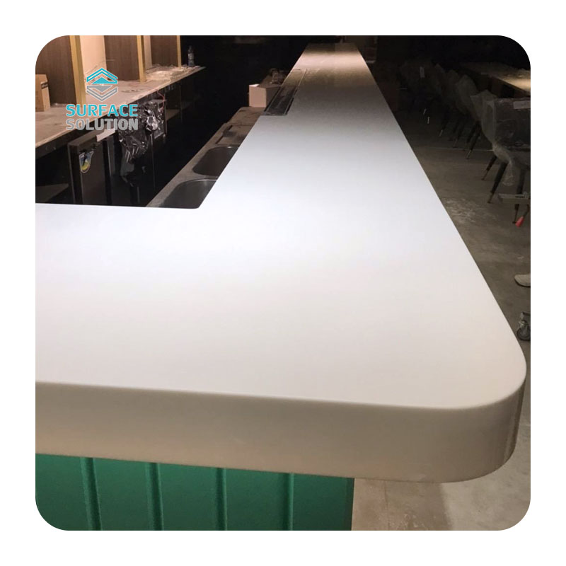 solid surface material countertops