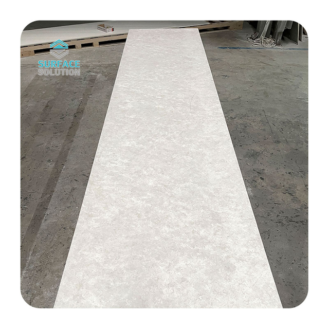 China Factory Vendez la conception sur mesure de style intemporel en acrylique de surface solide pour les murs de caractéristiques 