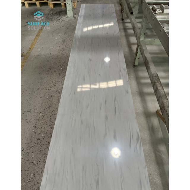 Best 12mm 100% pure modified solid surface acrylic stone sheets made in china 