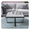 Artificial Stone Professional Calacatta White Marble Stone Artificial Stone Slab Countertop 