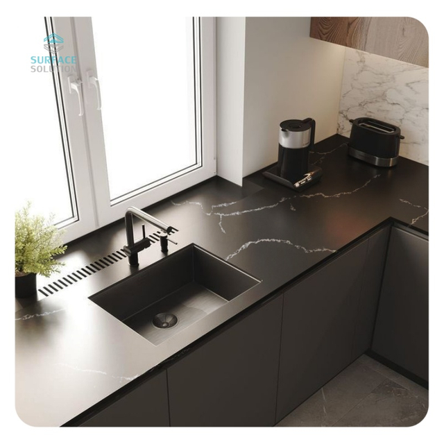 Best Material Acrylic Solid Surface Sheet 12mm thickness artificial marble table tops kitchen countertops