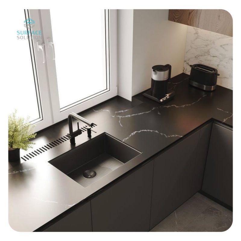 Best Material Acrylic Solid Surface Sheet 12mm thickness artificial marble table tops kitchen countertops