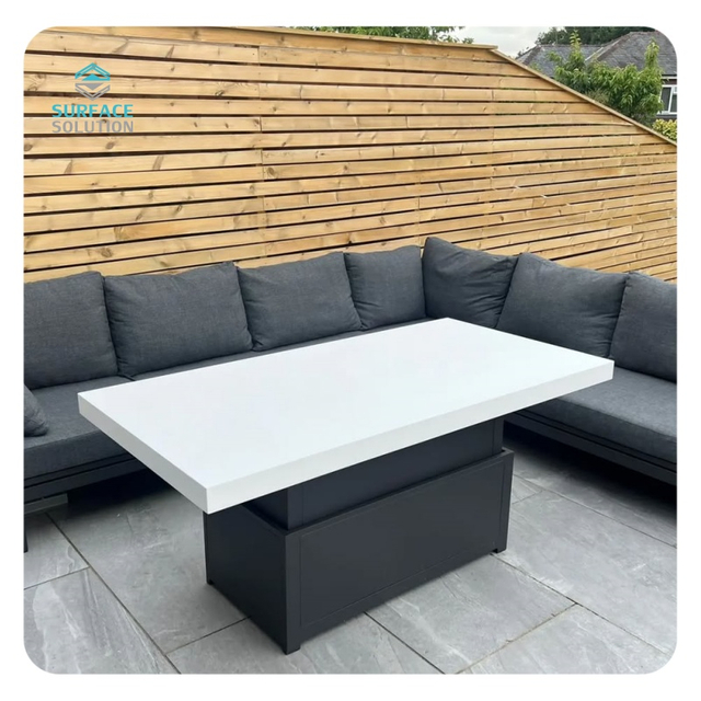Wholesale Manufacture 12mm Price Engineered Stone Artificial Stone 100% Pure Acrylic Solid Surface Sheet for Countertops