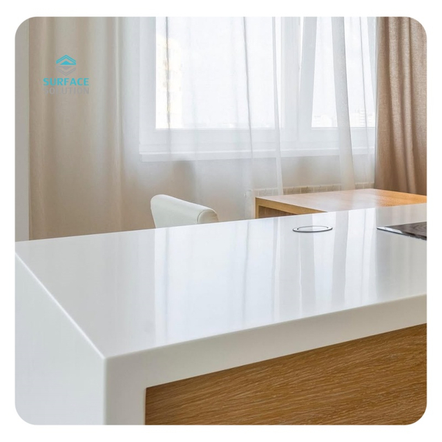 Wholesale Manufacture 12mm Price Engineered Stone Artificial Stone 100% Pure Acrylic Solid Surface Sheet for Countertops
