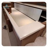 Factory Supplier Pure Acrylic Solid Surface 12mm Artificial Marble Countertops Top Artificial Marble Kitchen Countertop Materials 