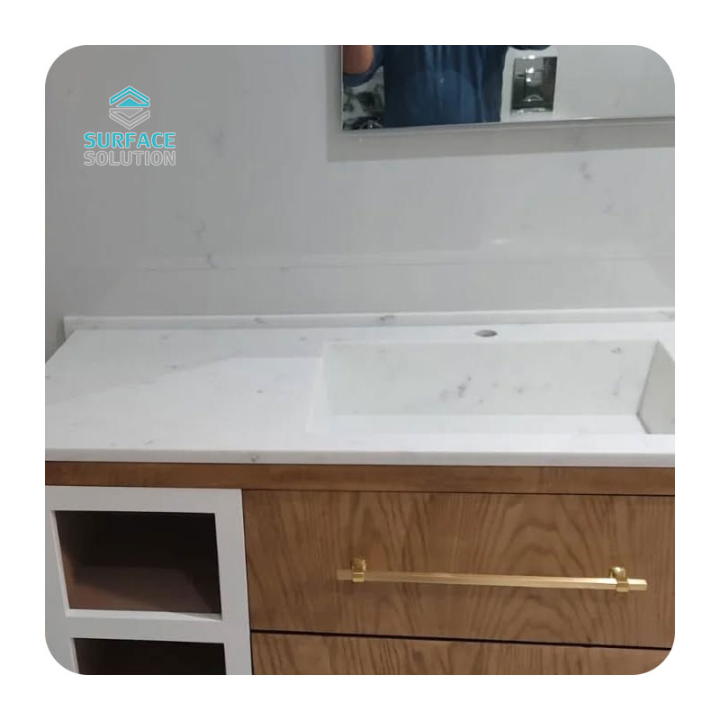 solid surface for shower walls