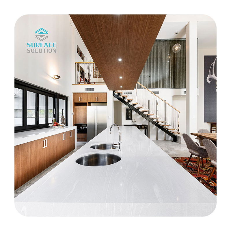 designer white solid surface